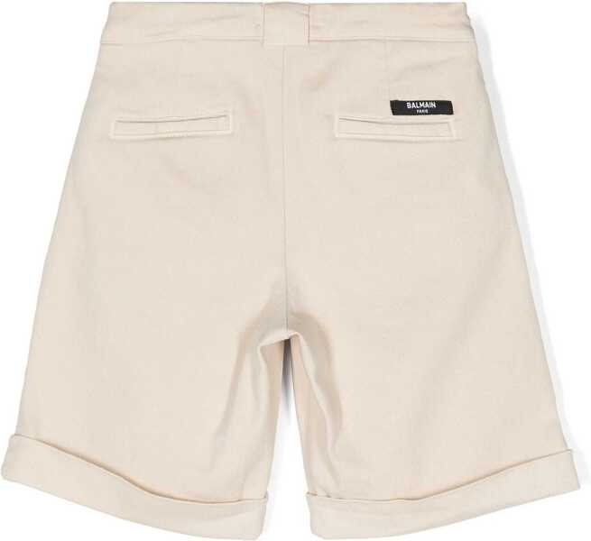 Pantaloni scurti Balmain Suit Shorts BEIGE Baieti (BM 16400844) 2
