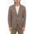 CORNELIANI Cc Collection Half-Lined Houndstooth Suit Brown