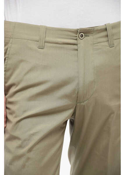 Pantaloni casual CORNELIANI Id Pure Linen Chinos Pants With Belt Loops Green Barbati (BM 16401507) 3