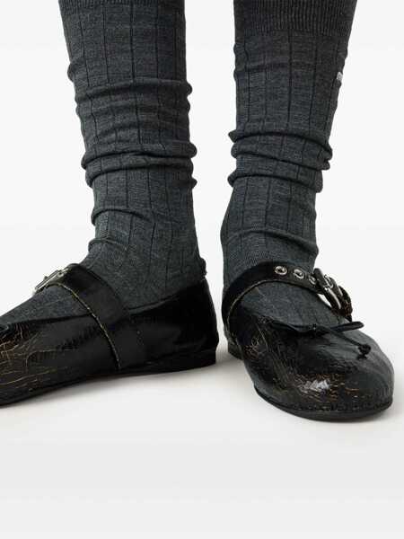 Balerini Miu Miu Miu Miu Dancers Black Femei (BM 16403898) 5