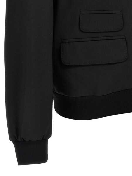 Pulovere DSQUARED2 DSQUARED2 Chic Worsted Cardigan Black Barbati (BM 16407552) 4