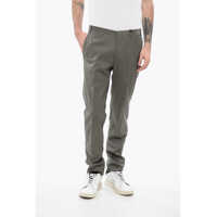 Pantaloni casual Cc Collection Micro Checked Virgin Wool Reset Pants Barbati