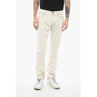 Pantaloni casual CORNELIANI Id Luxury Denim Ton-Sur-Ton Embroidered Denims