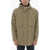 CORNELIANI Id Giada Dintex Windbreaker Jacket With Removable Hood Green