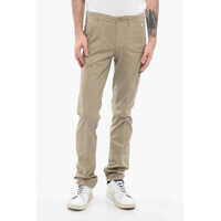 Pantaloni casual CORNELIANI Id Stretch Cotton Chinos Pants With Belt Loops
