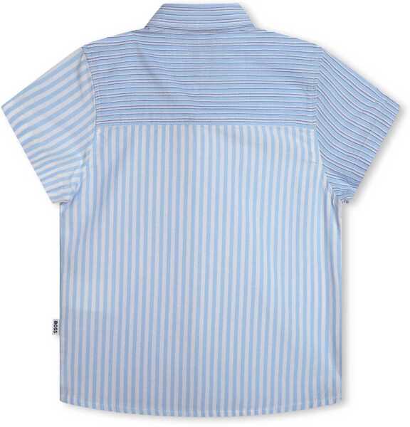 Camasi casual Hugo Boss M/C Shirt WHITE Baieti (BM 16408809) 2