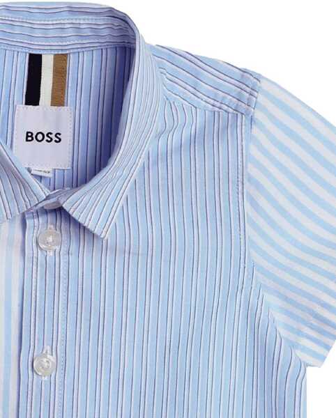 Camasi casual Hugo Boss M/C Shirt WHITE Baieti (BM 16408809) 3