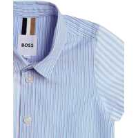Camasi pentru Baieti - Camasi casual Hugo Boss M/C Shirt WHITE Baieti (BM 16408809) - B-mall.ro