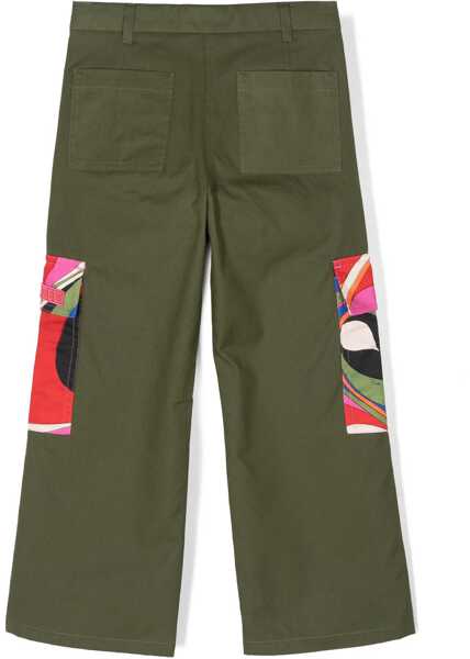 Pantaloni casual PUCCI Trousers GREEN Fete (BM 16408812) 2