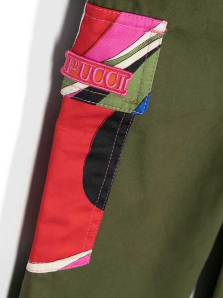 Pantaloni casual PUCCI Trousers GREEN Fete (BM 16408812) 3