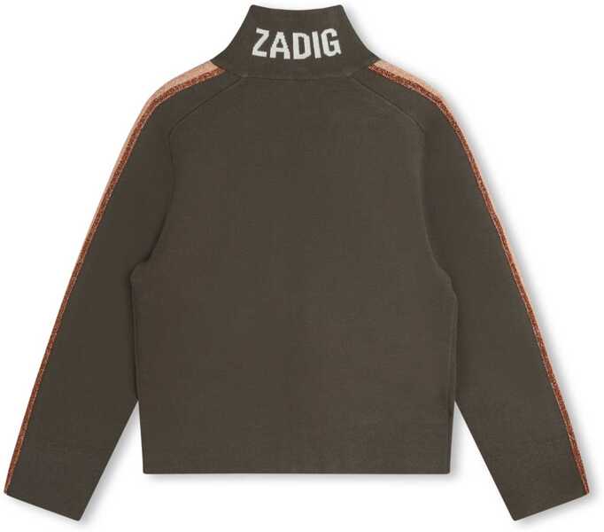 Cardigane Zadig & Voltaire Tricot Cardigan BROWN Baieti (BM 16408818) 2