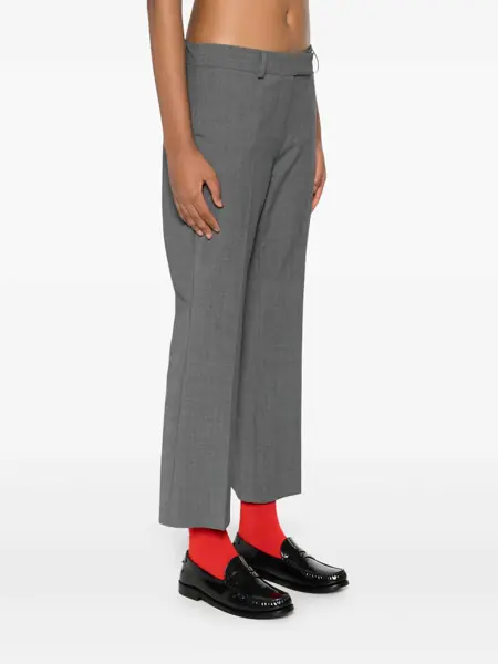 Pantaloni casual DR. HOPE Dr. Hope Flared Trousers Clothing GREY Femei (BM 16416777) 3