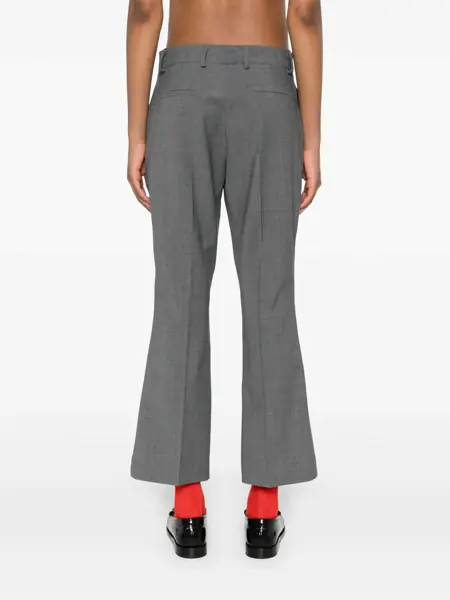 Pantaloni casual DR. HOPE Dr. Hope Flared Trousers Clothing GREY Femei (BM 16416777) 4
