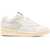 Jil Sander Lace-Up Dragon Leather Sneakers With Rubber Sole White