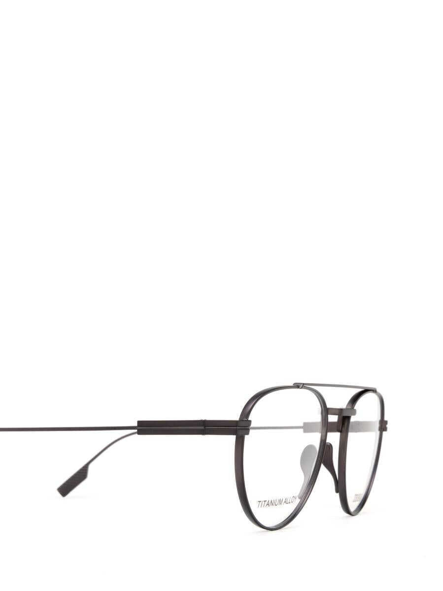 Ochelari de soare ZEGNA Zegna Eyeglasses SHINY GREY Barbati (BM 16420035) 3