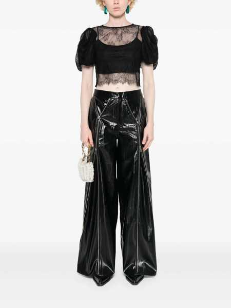 Topuri ROTATE Birger Christensen Rotate Birger Christensen  Top Black Femei (BM 16420944) 2