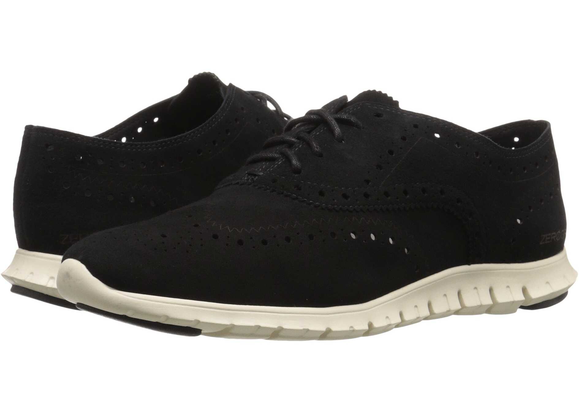 Pantof Cole Haan Zerogrand Wing Oxford Black Suede