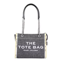 Genti de umar Marc Jacobs Marc Jacobs The Denim Chain Small Tote Bag
