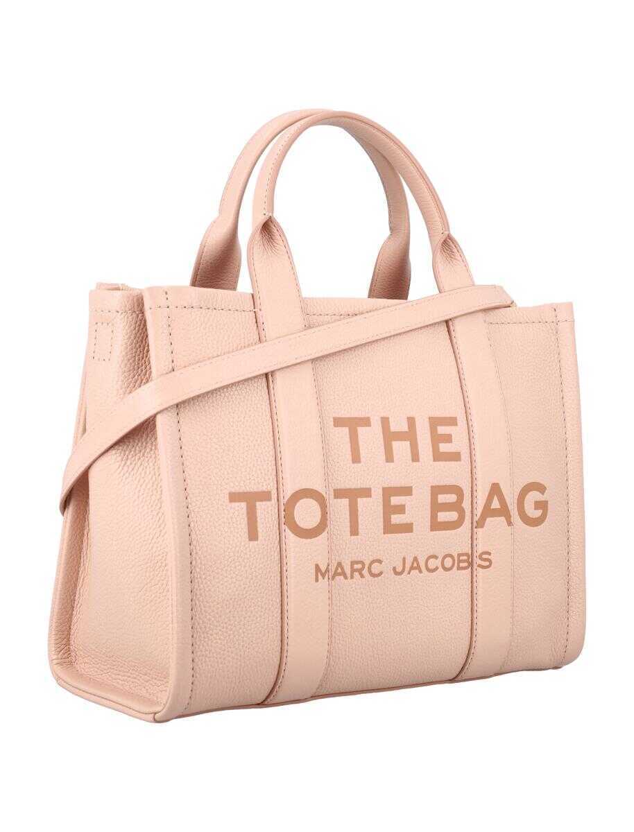 Genti de umar Marc Jacobs Marc Jacobs The Leather Medium Tote Bag PINK Femei (BM 16421817) 2