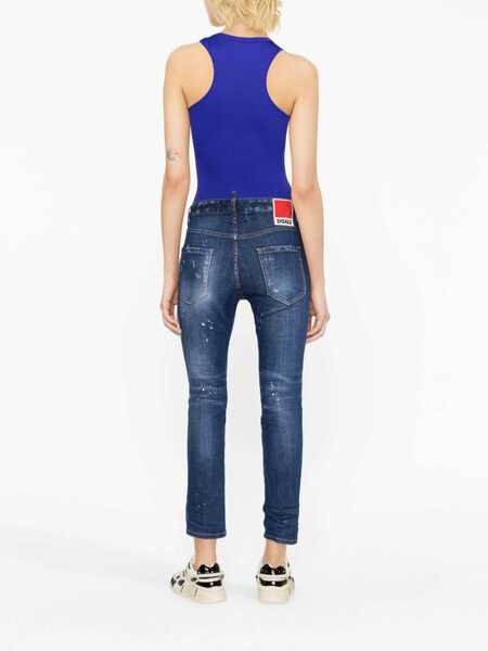 Blugi DSQUARED2 DSQUARED2 Cool Girl Jean Clothing BLUE Femei (BM 16425747) 3