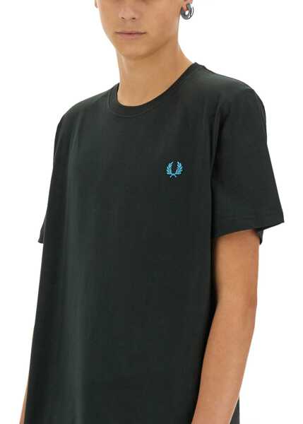 Tricouri Fred Perry T-Shirt With Logo GREEN Barbati (BM 16426503) 4