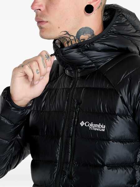 Jachete Columbia Arctic Crest Down Hooded Jacket Black Barbati (BM 16426596) 5