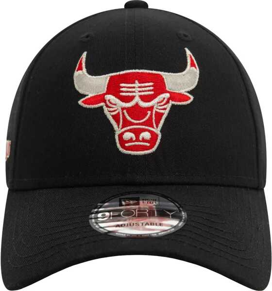 Sepci New Era 9FORTY Chicago Bulls Metallic NBA Cap Black Barbati (BM 16426617) 2