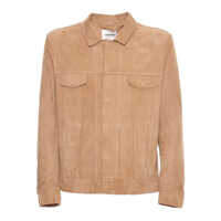 Geci de piele Beige goatskin jacket Barbati
