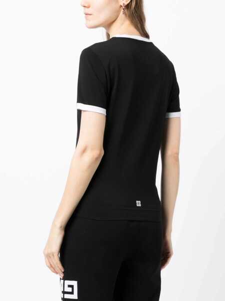 Tricouri Givenchy Givenchy T-Shirt Black Femei (BM 16427676) 4