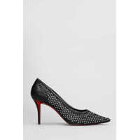 Pantofi cu toc Christian Louboutin Apostropha Strass 80 Pumps Femei