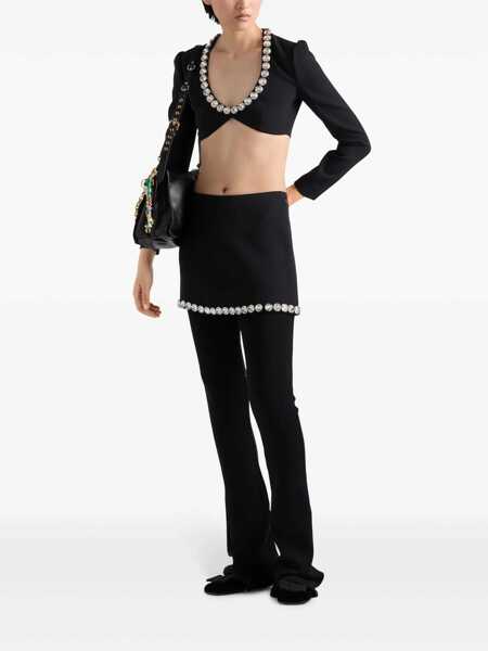 Fuste Prada Prada Skirts Black Femei (BM 16430637) 2