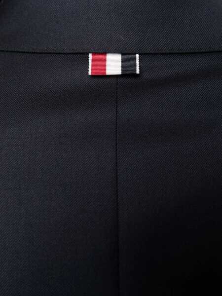 Sacouri Thom Browne Single-Breasted Blazer BLUE Femei (BM 16431627) 5