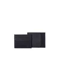 Portofele EMPORIO ARMANI BLUE WALLET+CARD HOLDER SET Barbati