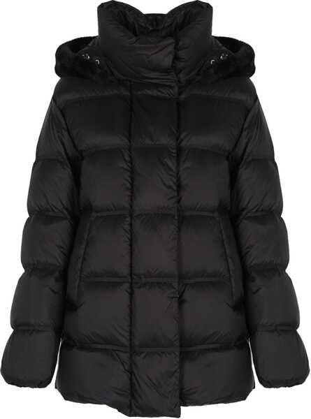 Jachete Geox Thaina W2626F Czarny Barbati (BM 16431882) 2