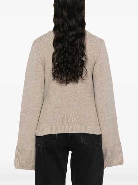 Cardigane Khaite Scarlet Cardigan BEIGE Femei (BM 16432005) 4