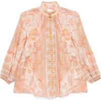 Bluze Blouse With Floral Pattern Femei