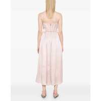 Rochii ZIMMERMANN Dama - Rochii casual ZIMMERMANN Corset Midi Dress PINK Femei (BM 16432053) - B-mall.ro