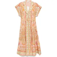 Rochii casual Midi Dress With Belt Femei