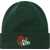 New Era Rose Icon Cuff Knit Beanie Hat Green
