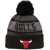 New Era Jake Cuff Beanie Chicago Bulls Hat Grey