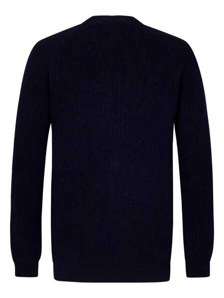 Cardigane Franzese Collection Franzese Napoli Brad Pitt Model Cardigan BLUE Barbati (BM 16436793) 2