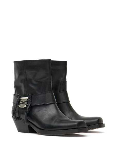 Bocanci Isabel Marant Isabel Marant Akson Gaucho Ankle Boots Black Femei (BM 16437108) 2