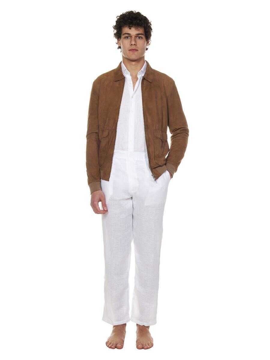 Paltoane Franzese Collection Franzese Napoli Brad Pitt Jacket BROWN Barbati (BM 16437618) 2