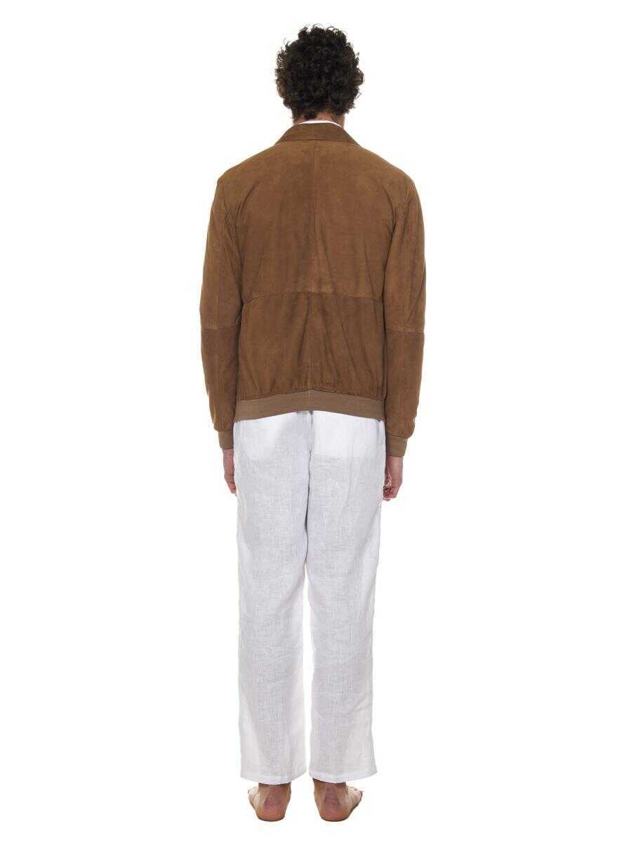 Paltoane Franzese Collection Franzese Napoli Brad Pitt Jacket BROWN Barbati (BM 16437618) 3