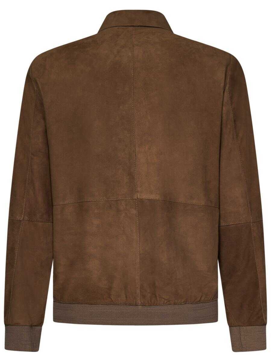 Paltoane Franzese Collection Franzese Napoli Brad Pitt Jacket BROWN Barbati (BM 16437618) 4