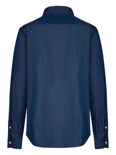 Camasi Franzese Collection Franzese Napoli James Bond 007 Model Shirt BLUE Barbati (BM 16437867) 2