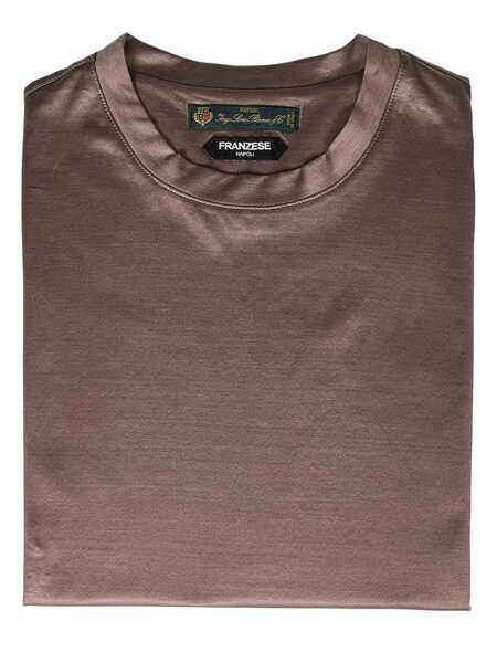 Tricouri Franzese Collection Franzese Napoli Nuvola Model T-Shirt Beige Barbati (BM 16437993) 3