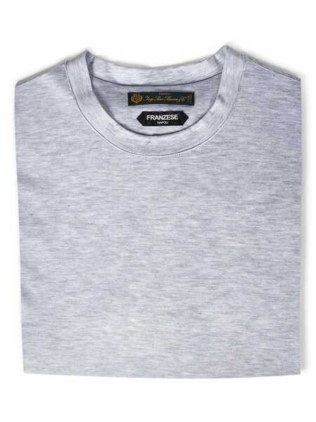 Tricouri Franzese Collection Franzese Napoli Nuvola Model T-Shirt GREY Barbati (BM 16438002) 3