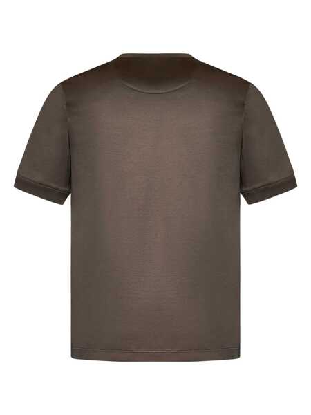 Tricouri Franzese Collection Franzese Napoli Nuvola Model T-Shirt BROWN Barbati (BM 16438005) 2
