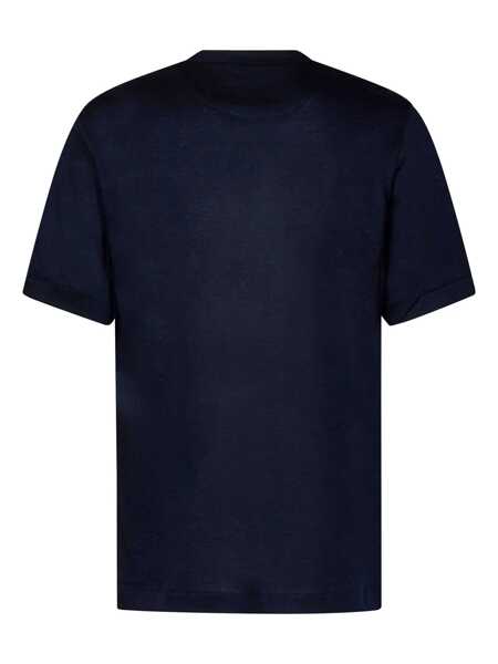 Tricouri Franzese Collection Franzese Napoli Alain Delon Model T-Shirt BLUE Barbati (BM 16438011) 2